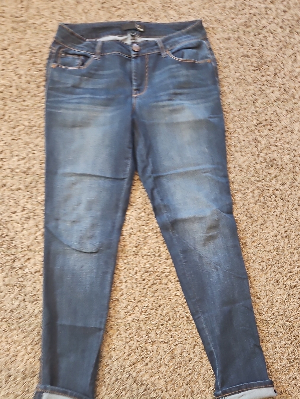 Women’s Slim Fit Dark Blue Jeans
